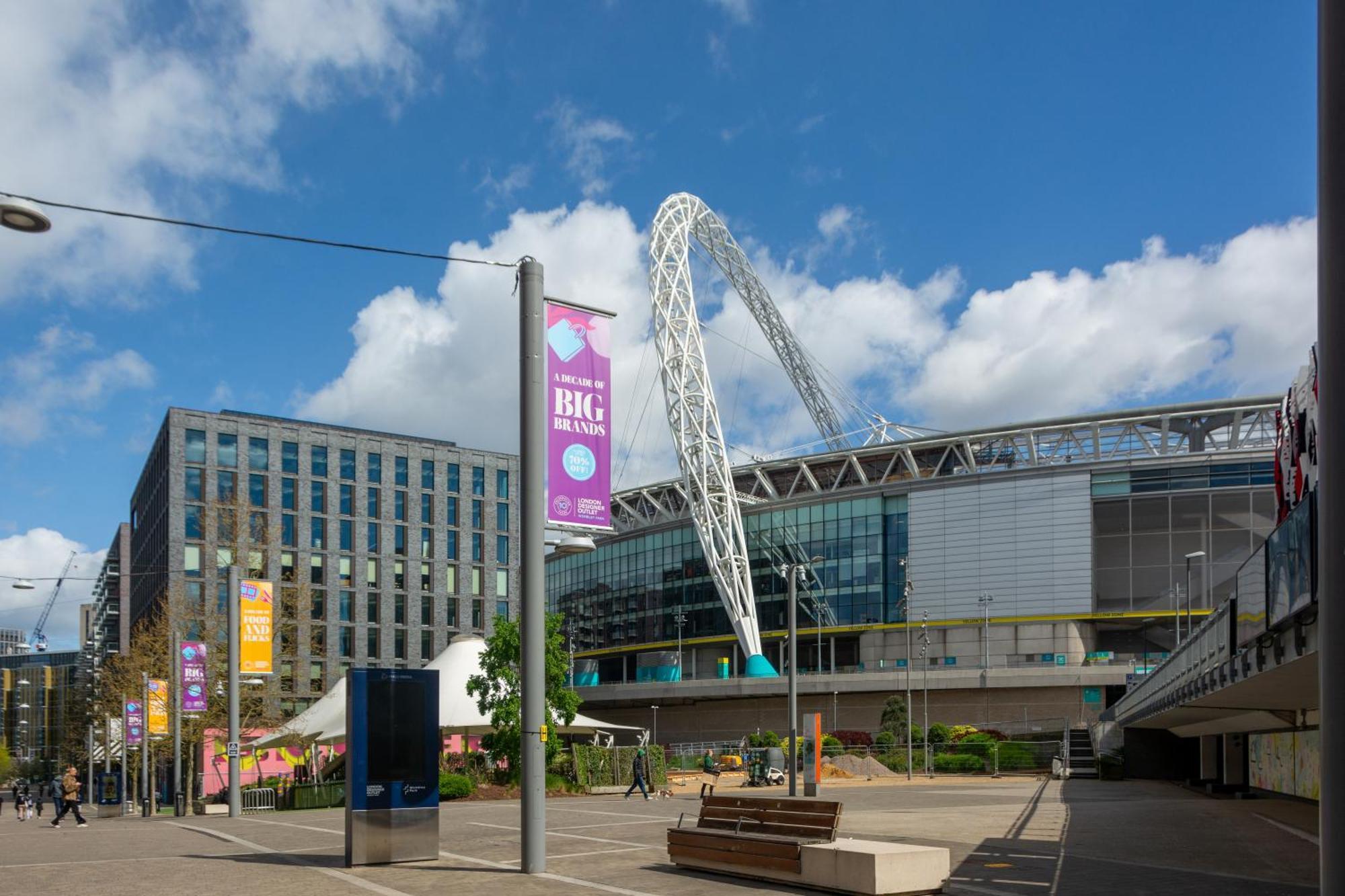 Mysquare State-Of-The-Art 1 Bedroom Apartments Near Wembley Park Лондон Экстерьер фото