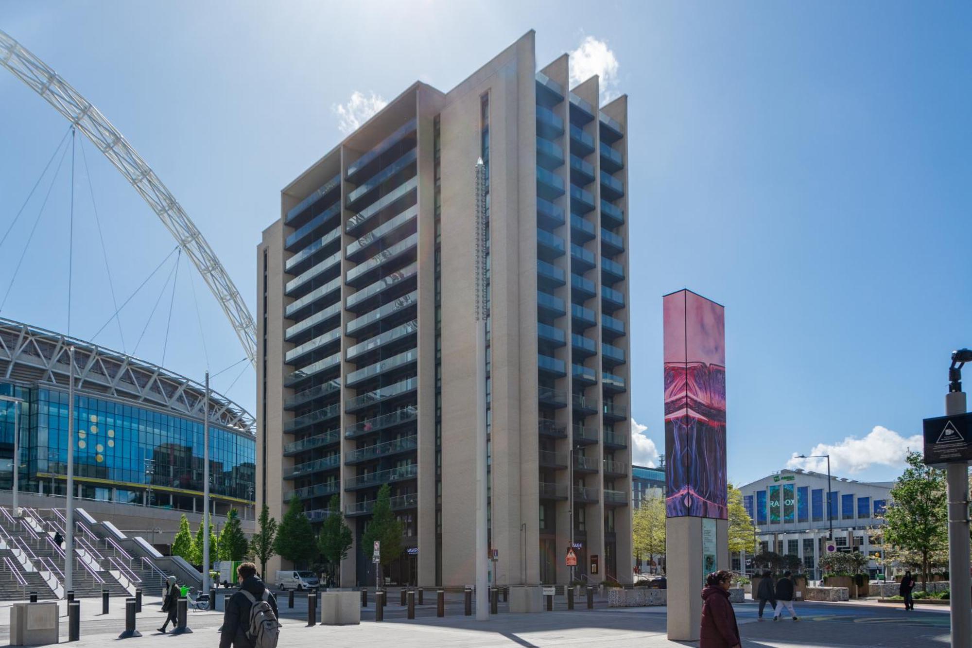 Mysquare State-Of-The-Art 1 Bedroom Apartments Near Wembley Park Лондон Экстерьер фото